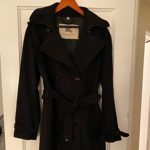 Beautiful Original Burberry Wool Trench Coat